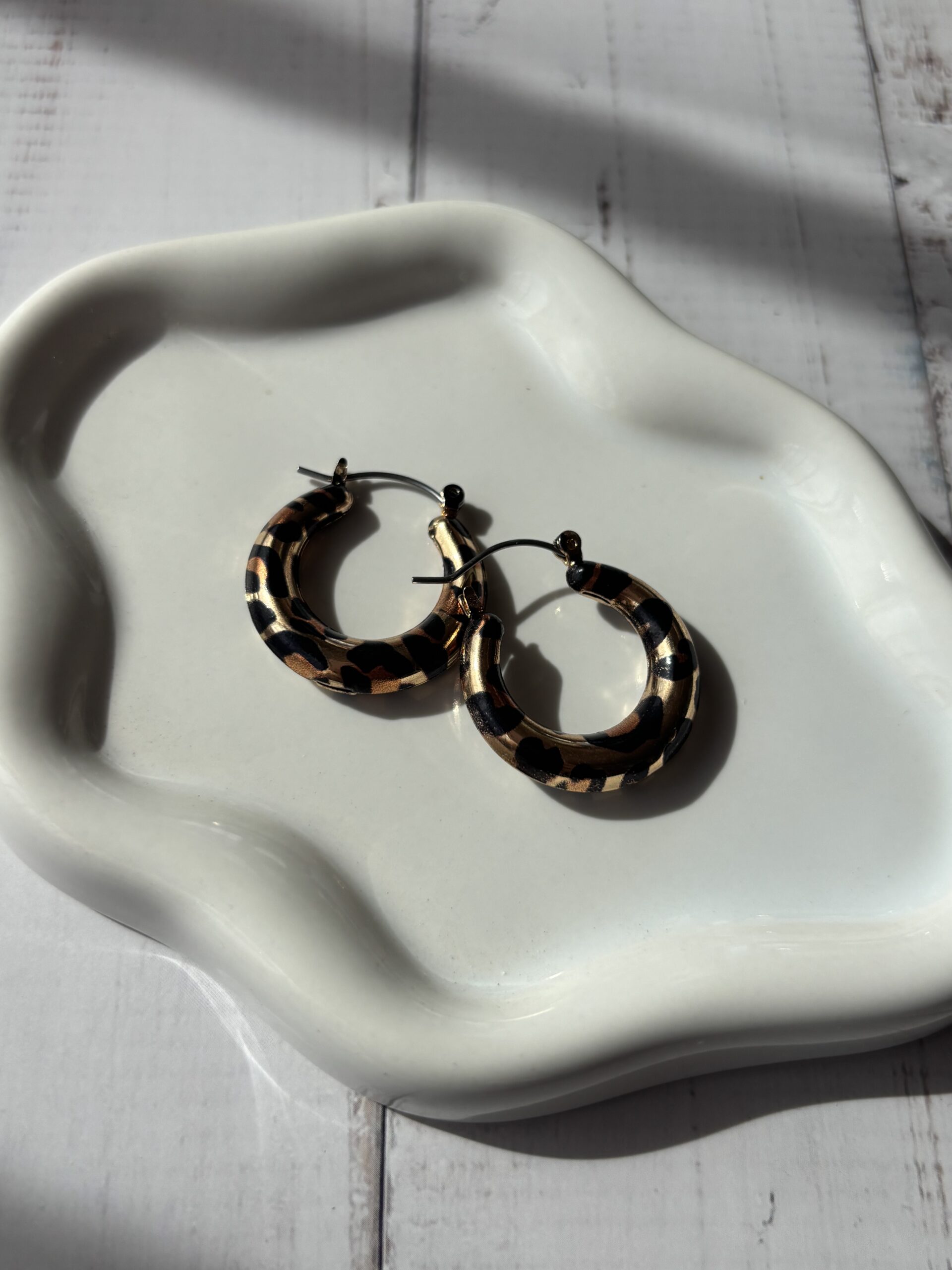 Aretes Animal Print