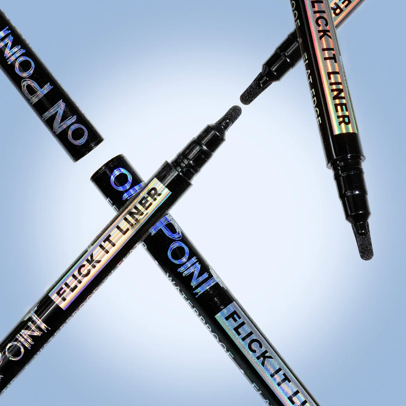 Delineador de ojos On Point Flat Edge Italia Deluxe