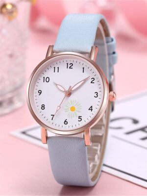 Reloj de cuarzo de puntero redondo