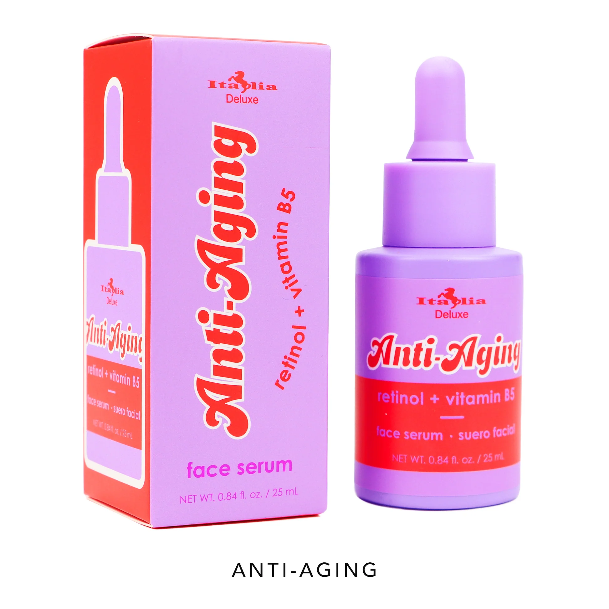 Serum Anti-Aging  Italia Deluxe (Retinol + Vitamina B5)
