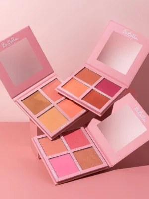 Paleta de Rubores Color Quad Be Bella